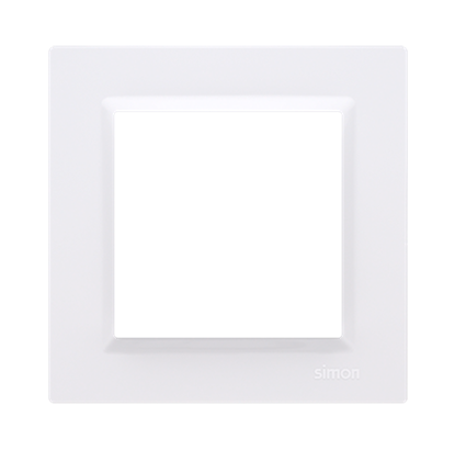 Attēls no Kontakt-Simon Ramka 1-krotna Simon 10 biaa (CR1/11)