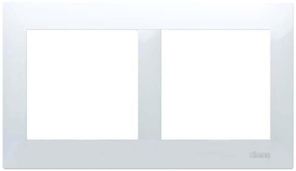 Attēls no Kontakt-Simon Ramka podwójna SIMON54 uniwersalna biaa - DR2/11