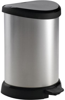 Attēls no Kosz na mieci Curver na peda 20L srebrny (46811)