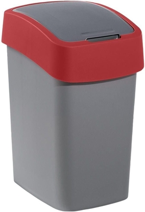 Attēls no Kosz na mieci Curver Pacific Flip do segregacji uchylny 25L czerwony (CUR000247)