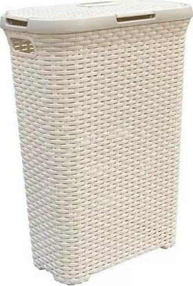 Picture of Kosz na pranie Curver Natural Style 40L kremowy (46792)