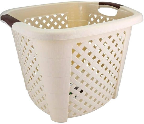 Picture of Kosz na pranie Katex Kosz kwadrat RATTAN 34l -be / 44x44x33 cm/