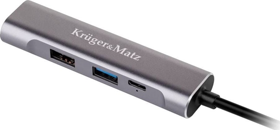 Изображение Stacja/replikator Kruger&Matz USB-C (LEC-KM0400)