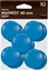 Picture of KW Trade Magnesy Grand 40 mm niebieskie op. 10 sztuk
