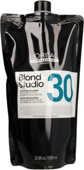 Изображение L Oreal Paris Utleniacz do Wosów L'Oreal Professionnel Paris Blond Studio Nutri-Developer 30 vol 9 % (1000 ml)