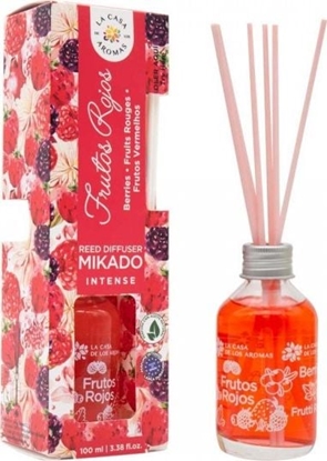 Picture of La Casa de los Aromas La Casa de los Aromas Mikado Intense patyczki zapachowe Czerwone Owoce 100ml