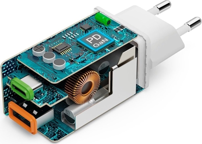 Attēls no adowarka Hama Mini 1x USB-A 1x USB-C  (201993)