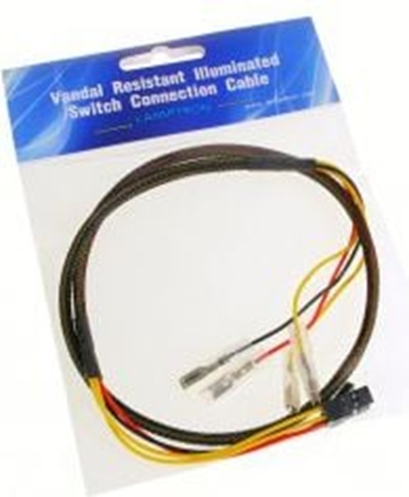 Picture of Lamptron Kable bez zcz, 0.3m, Wielokolorowy (LAMPC5001)