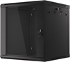 Изображение Lanberg Rack Wandschrank 19" 12U/600X600 Glastür schwarz