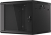 Изображение Lanberg Rack Wandschrank 19" 9U/600X600 Metalltür schwarz