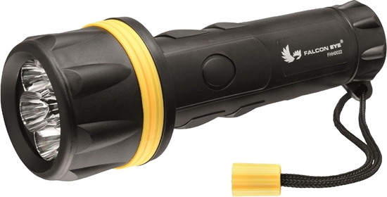 Picture of Latarka Falcon Eye Gumowa, bateryjna, rczna 7 LED (FHH0022)