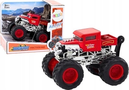 Изображение LeanToys Pojazd Auto z Napdem Frykcyjnym Terenowe Czerwone