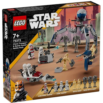 Изображение Lego 75372 Star Wars Clone Trooper Battle Droid