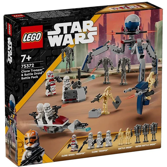 Изображение Lego 75372 Star Wars Clone Trooper Battle Droid