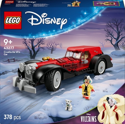 Изображение LEGO Disney Samochód Cruelli De Mon (43277)