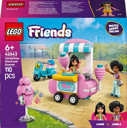 Изображение LEGO Friends 42643 Cotton Candy Stand and Scooter
