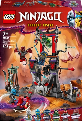 Изображение LEGO Ninjago Burzowa wioska Dragonów (71841)