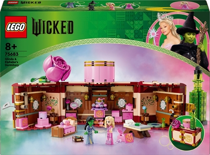 Attēls no LEGO Wicked Akademik Glindy i Elphaby (75683)