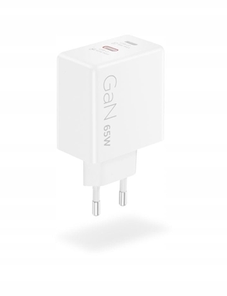 Picture of LENOVO Dual USB-C 65W GaN Power Adapter WH-EU