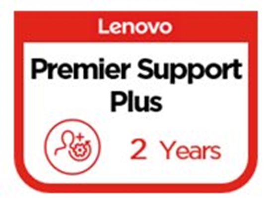 Изображение Lenovo Warranty 2Y Premier Support Plus upgrade from 2Y Courier/Carry-in |