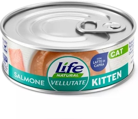 Изображение Life Pet Care LIFE CAT Welwetny pusz.70g KITTEN SALMON /24