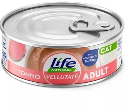 Attēls no Life Pet Care LIFE CAT Welwetowy pusz.70g ADULT TUNA /24