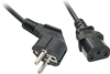 Picture of Lindy 30334 power cable Black 0.7 m Power plug type A IEC C13