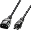Picture of Lindy 3m IEC C14 to IEC C5 Extension Cable