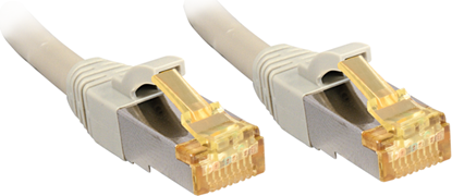 Attēls no Lindy 0.3m RJ45 S/FTP LSZH Network Cable, Grey