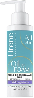 Attēls no LIRENE_Oil To Foam gboko ocyszczajcy olejek zmieniajcy si w piank 145ml