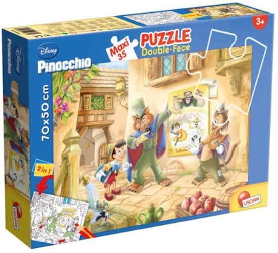 Picture of Lisciani Puzzle dwustronne MAXI 35el Pinokio 304-48182