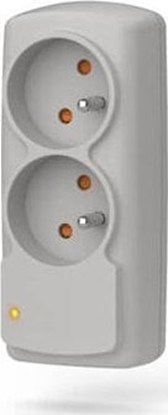 Picture of Listwa zasilajca Acar przeciwprzepiciowa 2 gniazd biaa (W0268)