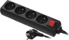 Picture of Listwa zasilajca AWTools 4 gniazda 5 m czarna (AW24692)