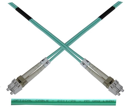 Изображение LYNX duplexní patch kabel MM, OM3, LC/SC, 50/125µm, 10m