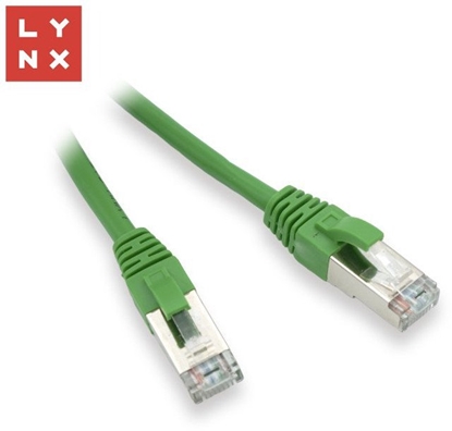 Picture of LYNX FTP patch kabel Cat5e PVC, CCA, 7m, zelený