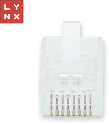 Picture of LYNX konektor UTP Cat5e, 50µ, 100ks