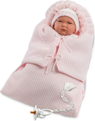 Attēls no Llorens Lalka - Bobas w róowym beciku, 42 cm (302202)