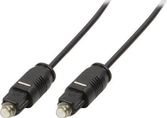 Picture of Logilink Audiokabel 1x Toslink -> 1x Toslink St/St 1.50m bk