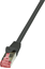 Picture of LogiLink CAT 6 Patchcord S/FTP PIMF Czarny 1M (CQ2033S)