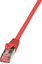 Изображение LogiLink CAT 6 Patchcord S/FTP PIMF Czerwony 7.5M (CQ2084S)
