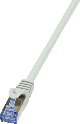 Изображение LogiLink CAT7 S/FTP Patchkabel Primeline PIMF szary 15m (CQ4102S)