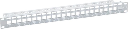 Picture of LogiLink Patch panel 19" 1U 24x slot keystone nieekranowany Szary (NK4044)