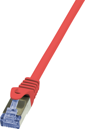 Picture of LogiLink Patchcord Cat.6A, S/FTP, 0,25m, czerwony (CQ3014S)
