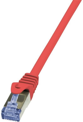 Picture of LogiLink Patchcord, Cat.6A, S/FTP, PIMF, 1m, czerwony (CQ3034S)