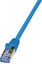 Picture of LogiLink Patchcord, CAT6A, S/FTP, AWG26, PIMF, 1.5m, niebieska (CQ3046S)