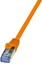 Picture of LogiLink Patchcord, CAT6A, S/FTP, PIMF, 1.5m, pomaraczowy (CQ3048S)