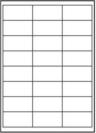 Изображение Logo etykiety 66mm x 33.8mm, A4, matowe, biae, 10 szt.