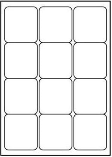 Изображение Logo Etykiety A4, matowe, biae, 10 szt.