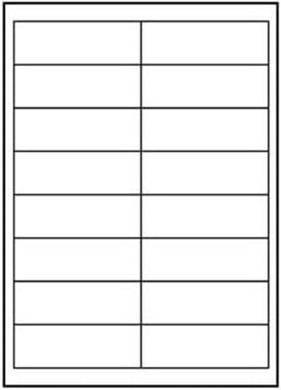 Изображение Logo Etykiety A4, matowe, biae, 10 szt.