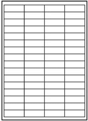 Attēls no Logo Etykiety A4, matowe, biae, 10 szt.